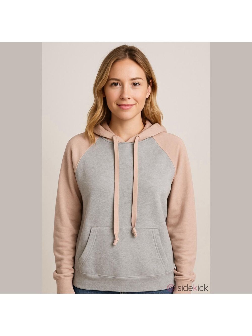 Women's American Eagle Hoodie Size S Gray and Pink